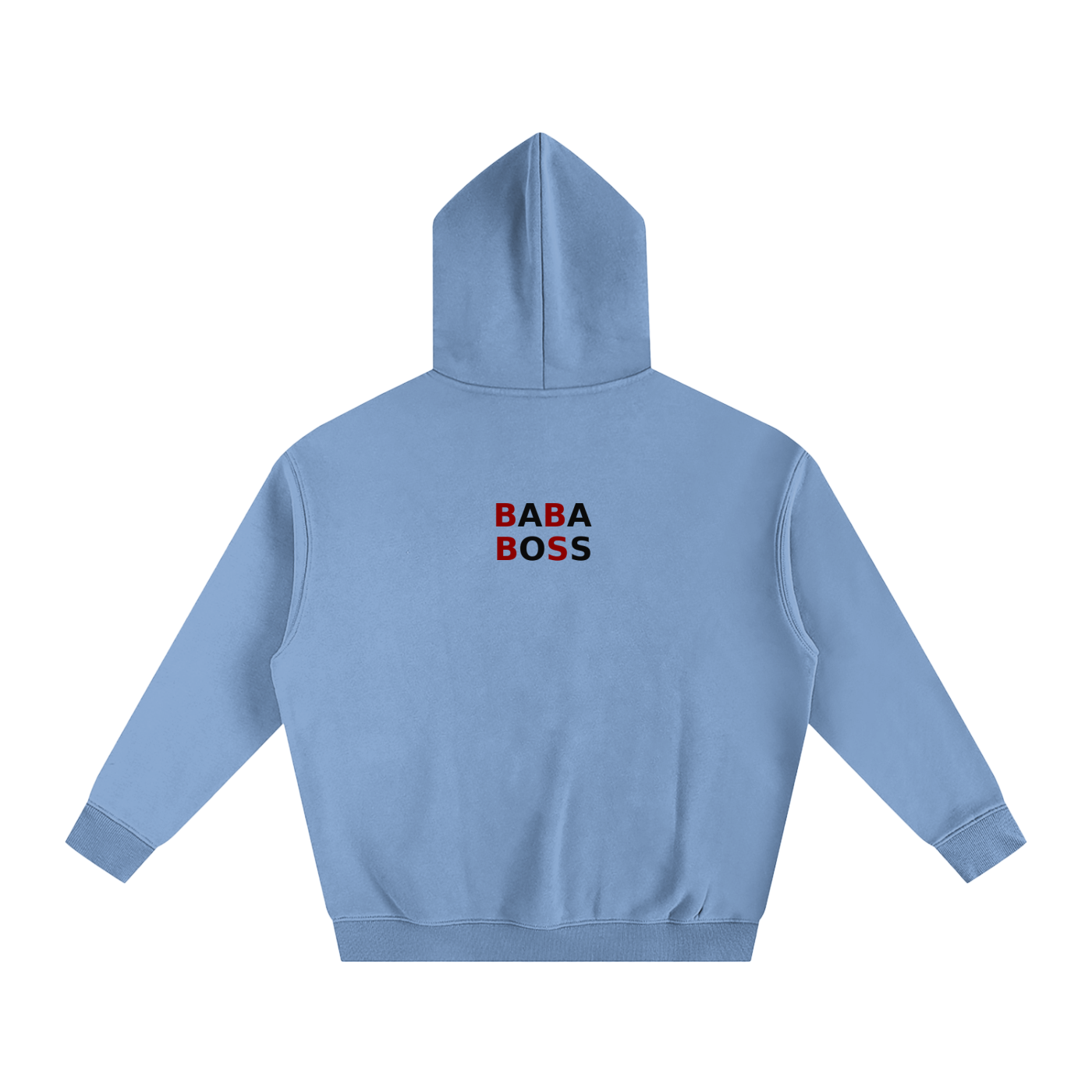BABA BOSS x Anguilla Boy Oversize Fleeced Hoodie