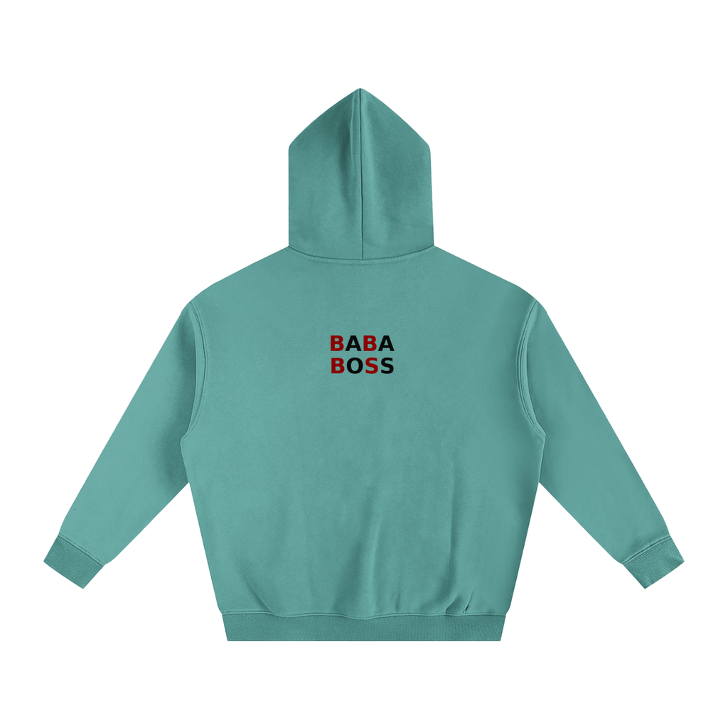 BABA BOSS x Anguilla Boy Oversize Fleeced Hoodie