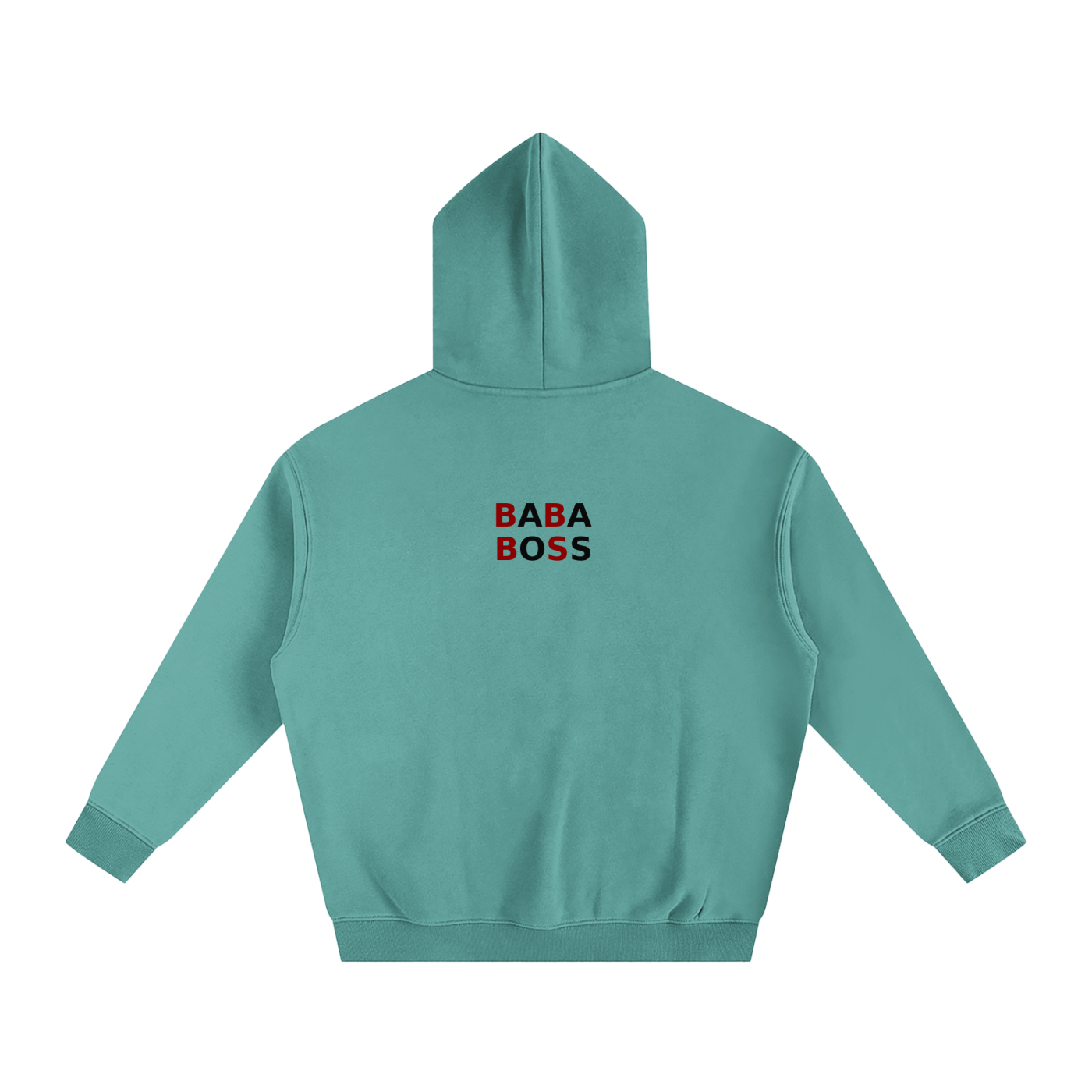BABA BOSS x Anguilla Boy Oversize Fleeced Hoodie