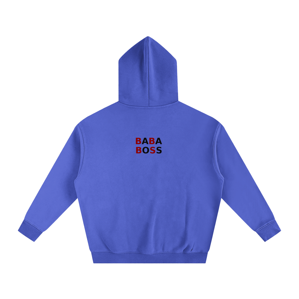 BABA BOSS x Anguilla Boy Oversize Fleeced Hoodie