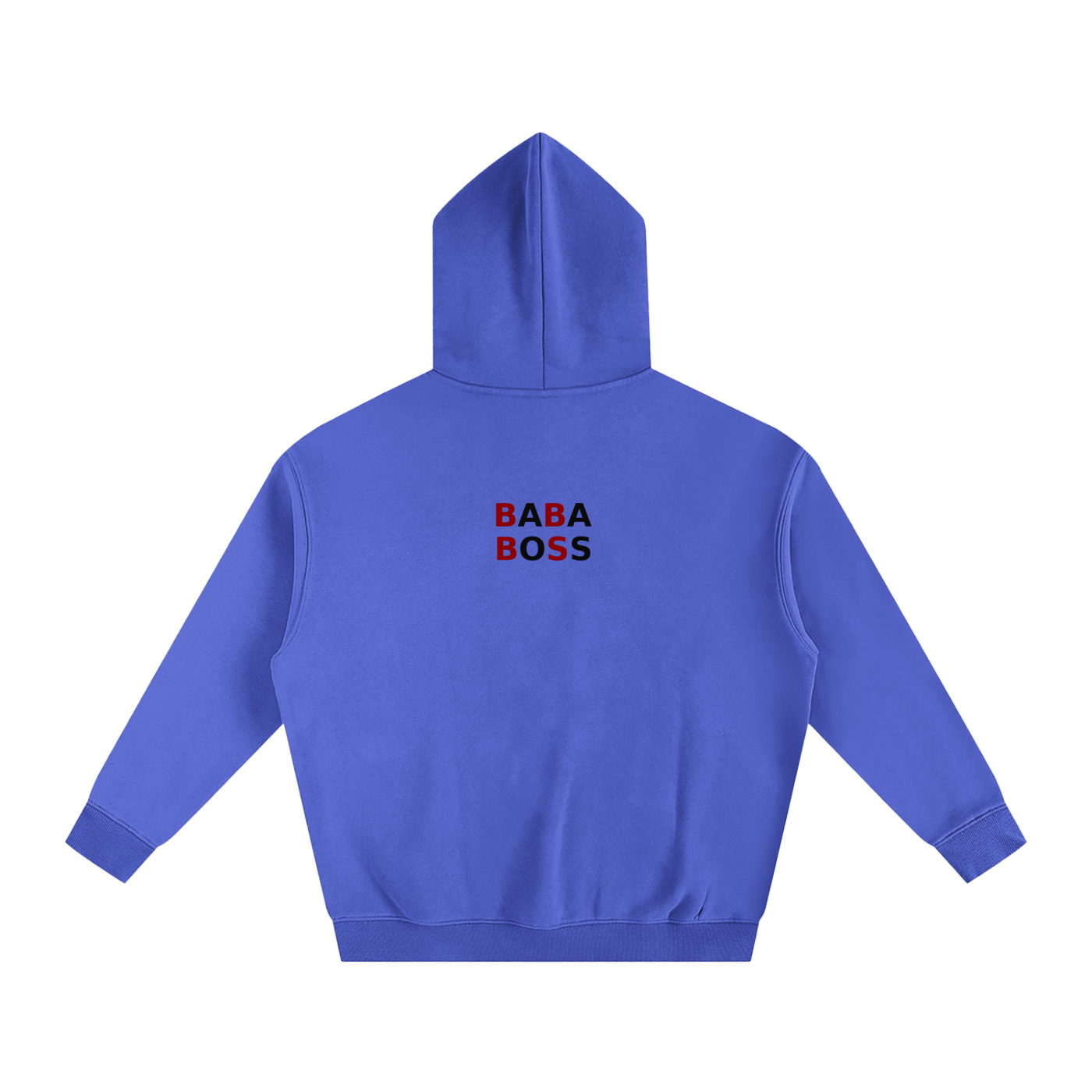 BABA BOSS x Anguilla Boy Oversize Fleeced Hoodie