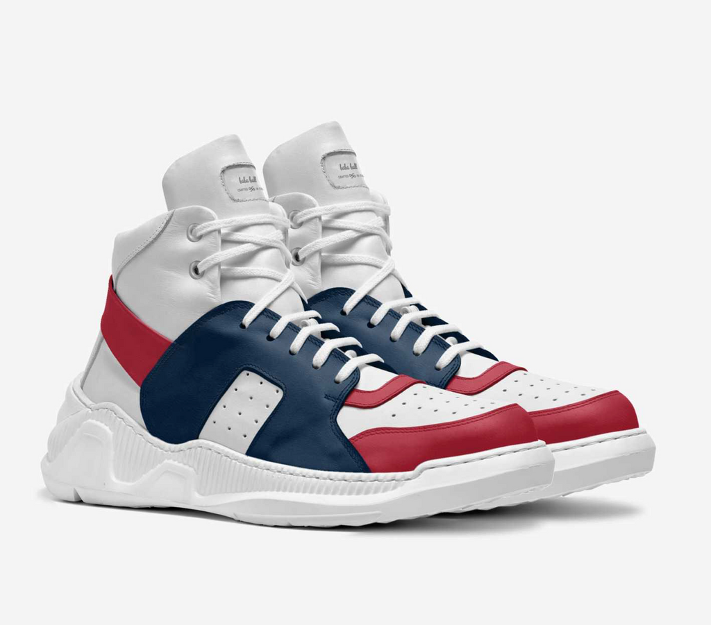 Red, White and Blue Baba Hi-Tops