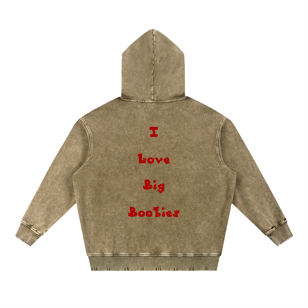 Baba^2 Boobies Heavyweight  Hoodie