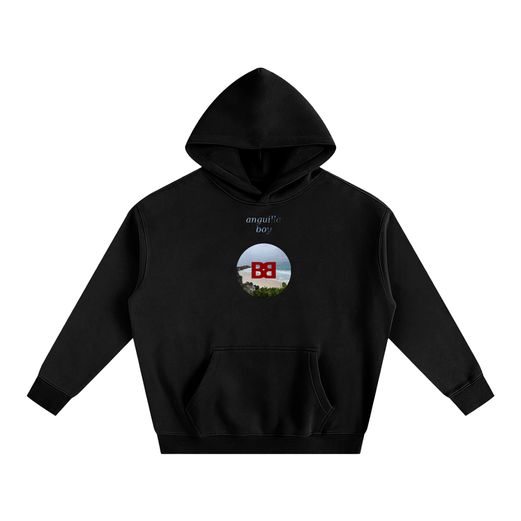 BABA BOSS x Anguilla Boy Oversize Fleeced Hoodie