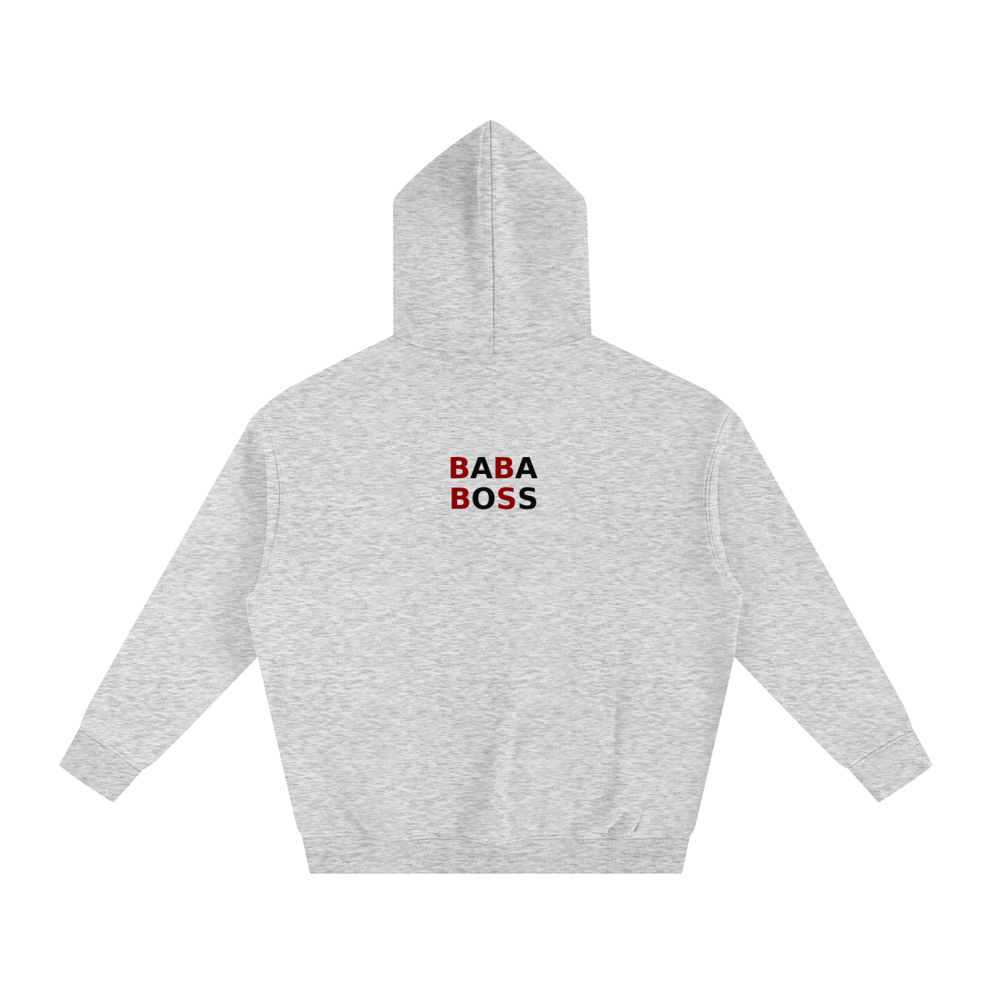 BABA BOSS x Anguilla Boy Oversize Fleeced Hoodie