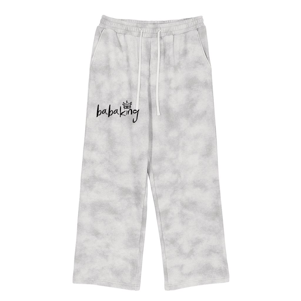 Dirty Washed Fleece Sweatpants
