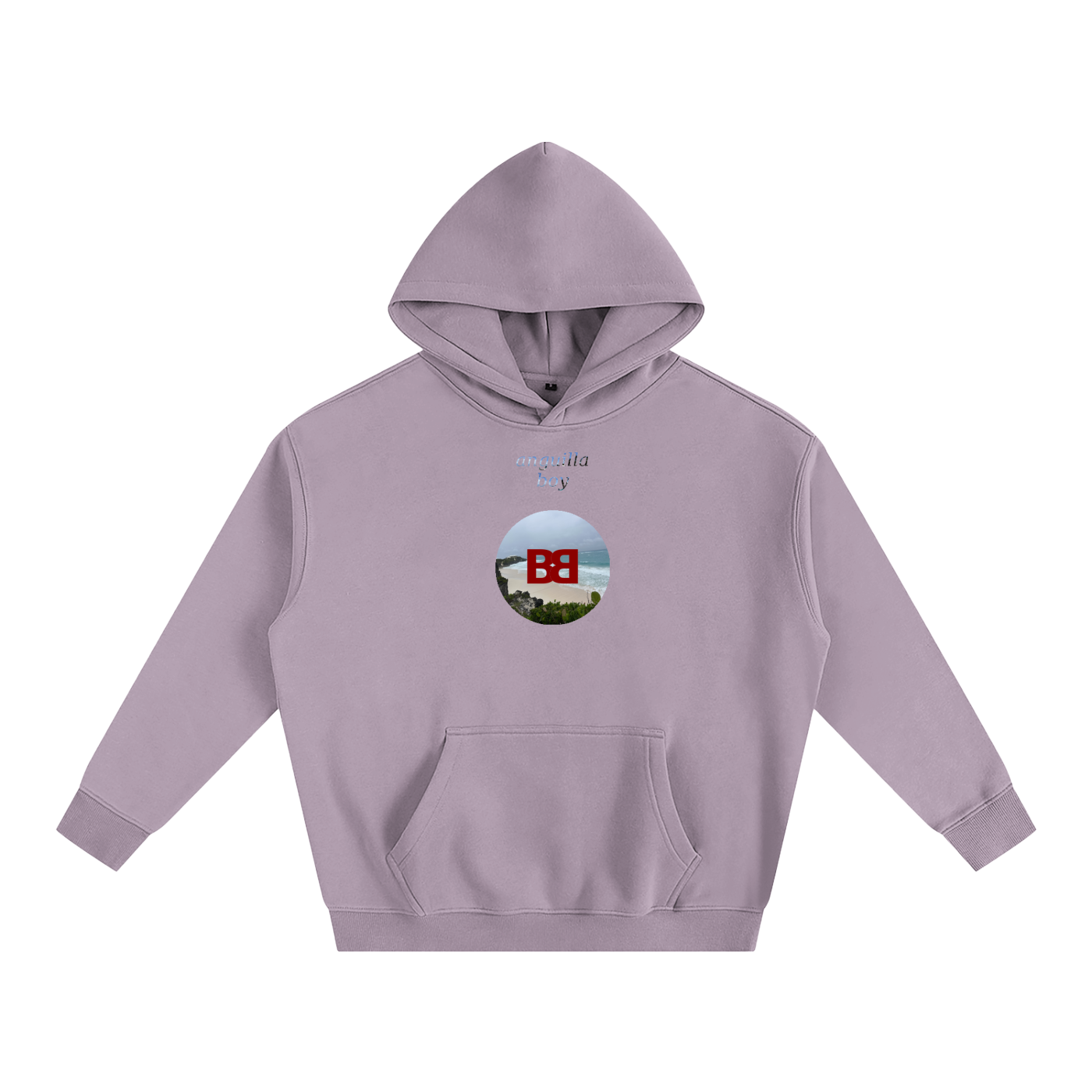BABA BOSS x Anguilla Boy Oversize Fleeced Hoodie