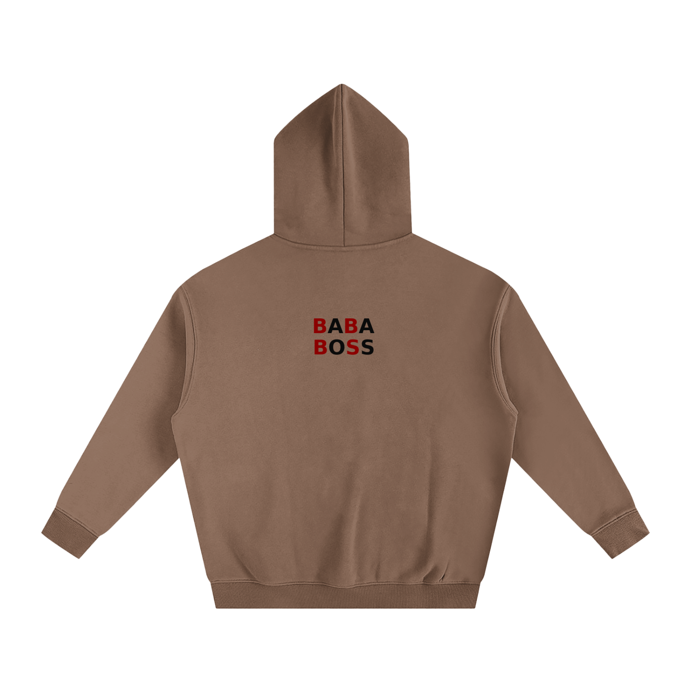 BABA BOSS x Anguilla Boy Oversize Fleeced Hoodie