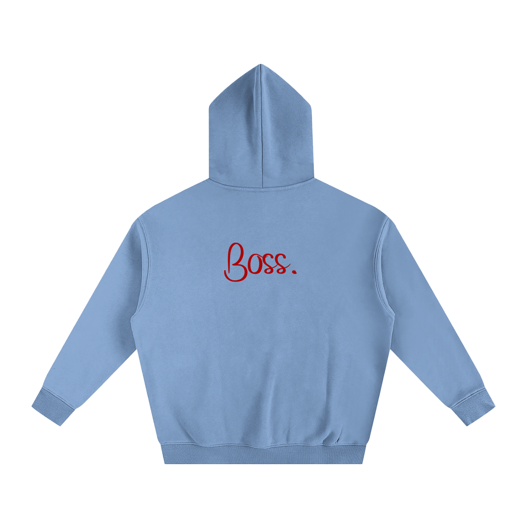 Word is Life Oversize Fleeced Hoodie