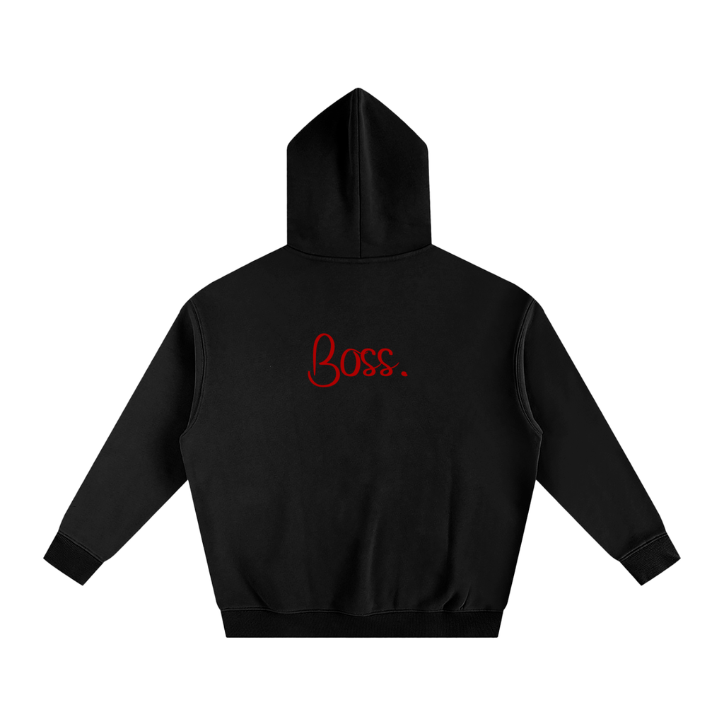 Word is Life Oversize Fleeced Hoodie