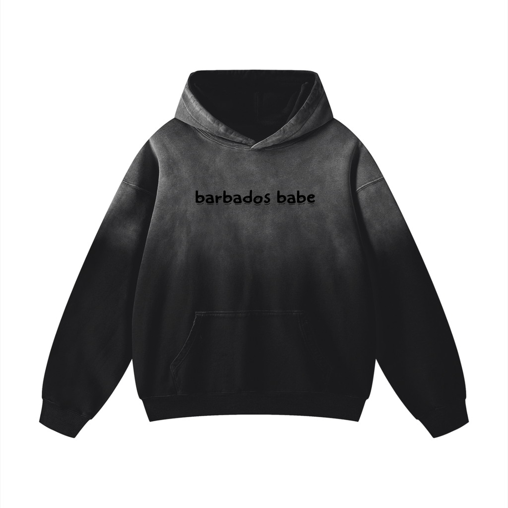 Babados Babe Sunfade Oversized Hoodie