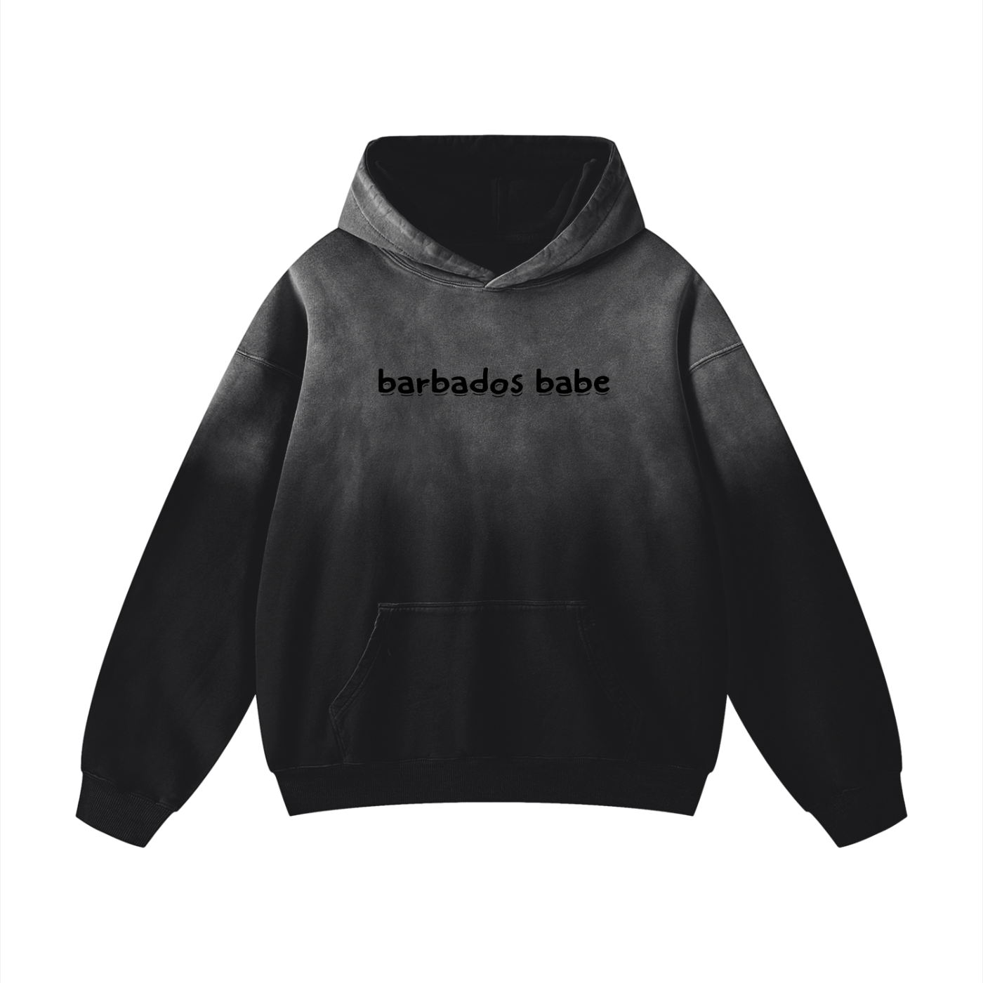 Babados Babe Sunfade Oversized Hoodie