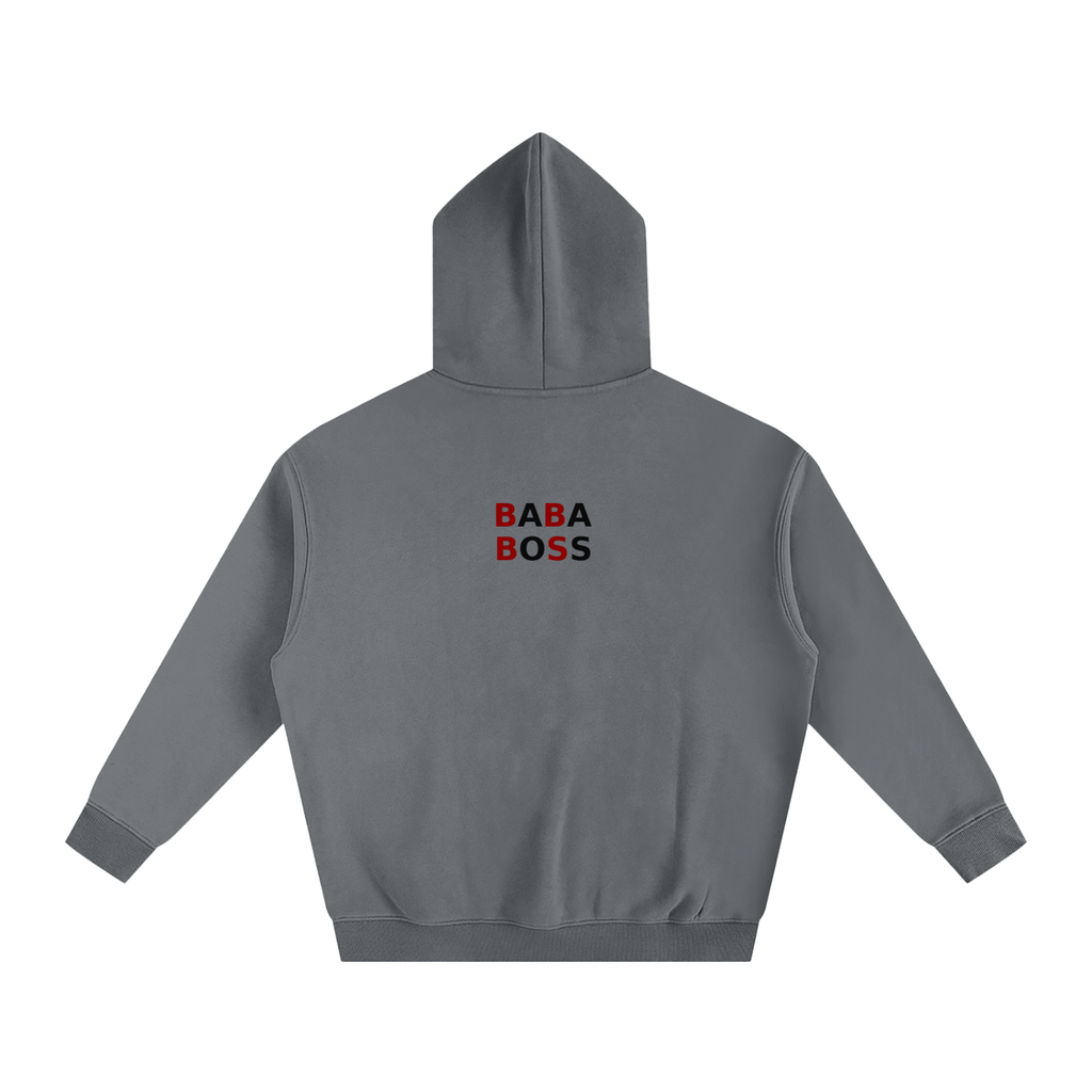 BABA BOSS x Anguilla Boy Oversize Fleeced Hoodie
