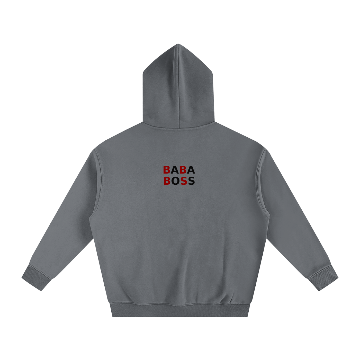 BABA BOSS x Anguilla Boy Oversize Fleeced Hoodie