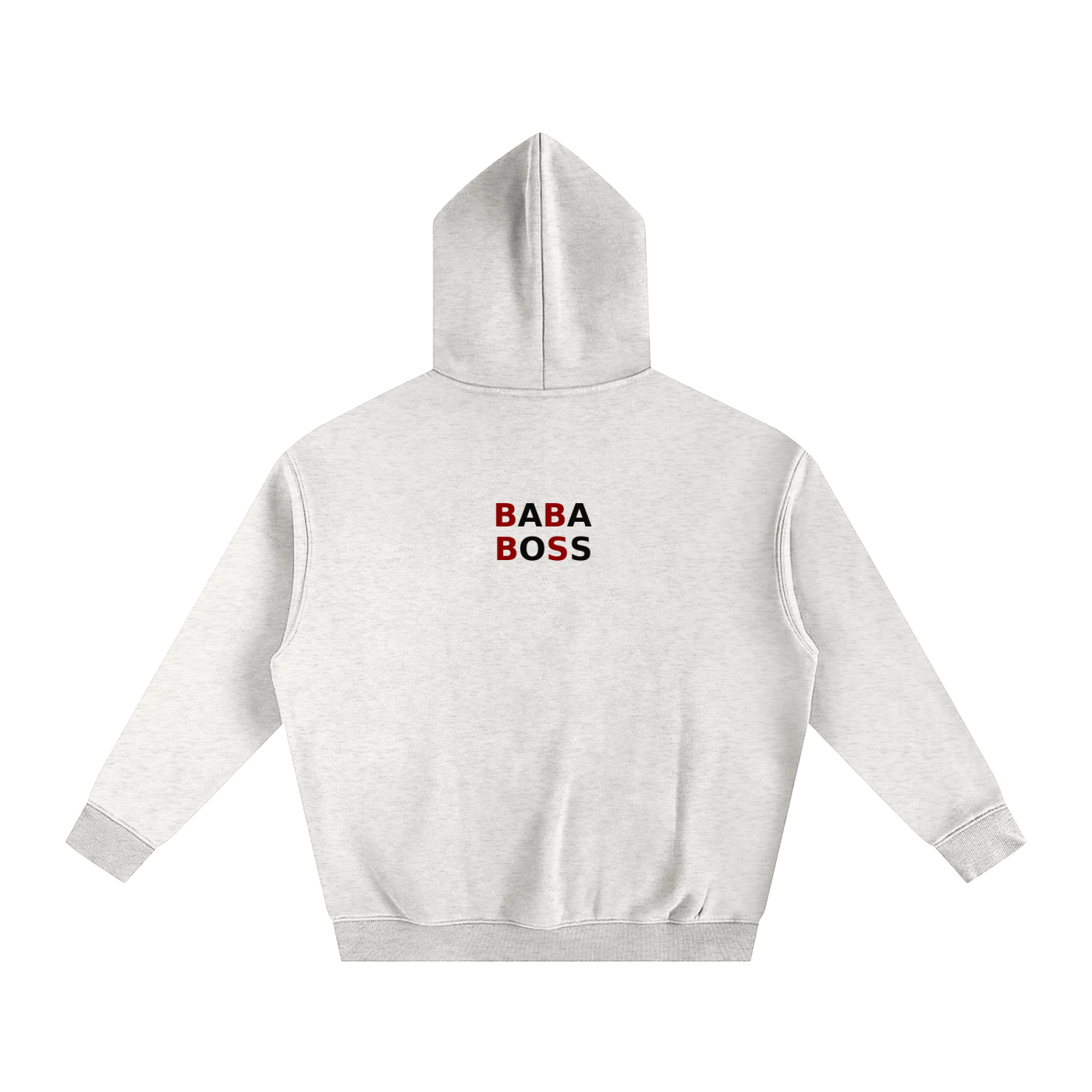 BABA BOSS x Anguilla Boy Oversize Fleeced Hoodie
