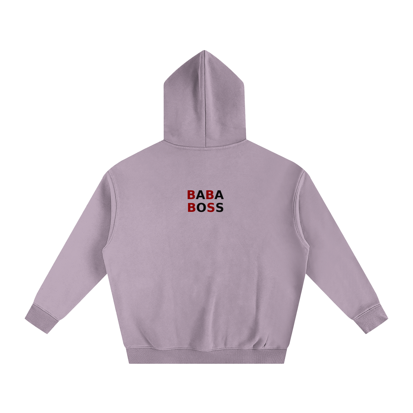 BABA BOSS x Anguilla Boy Oversize Fleeced Hoodie