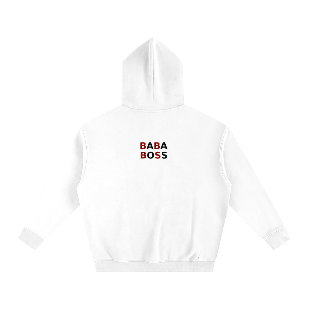 BABA BOSS x Anguilla Boy Oversize Fleeced Hoodie